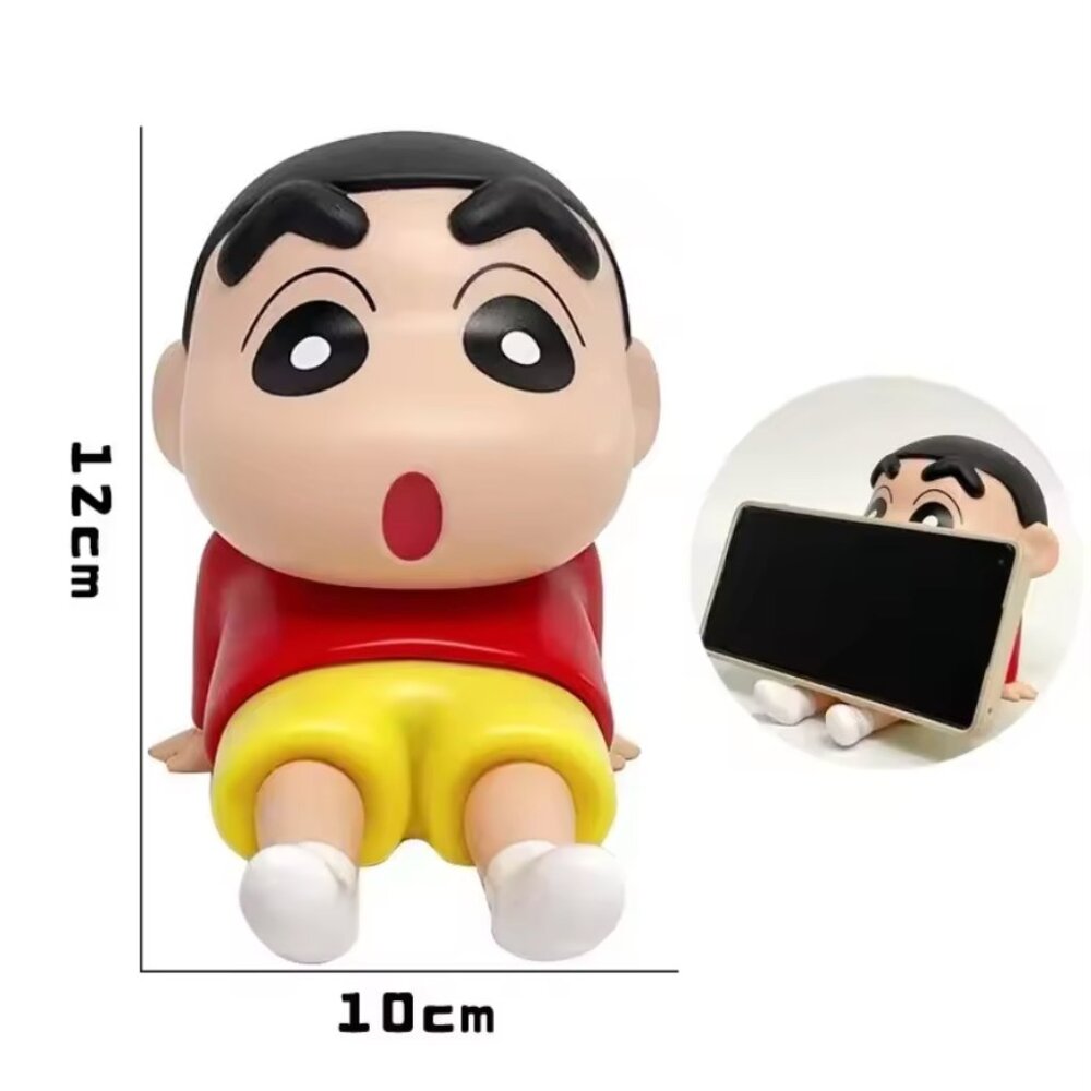 Cute Phone holder / stationary holder desktop name plate holder/Shin Crayon
